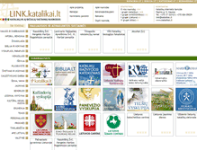 Tablet Screenshot of link.katalikai.lt